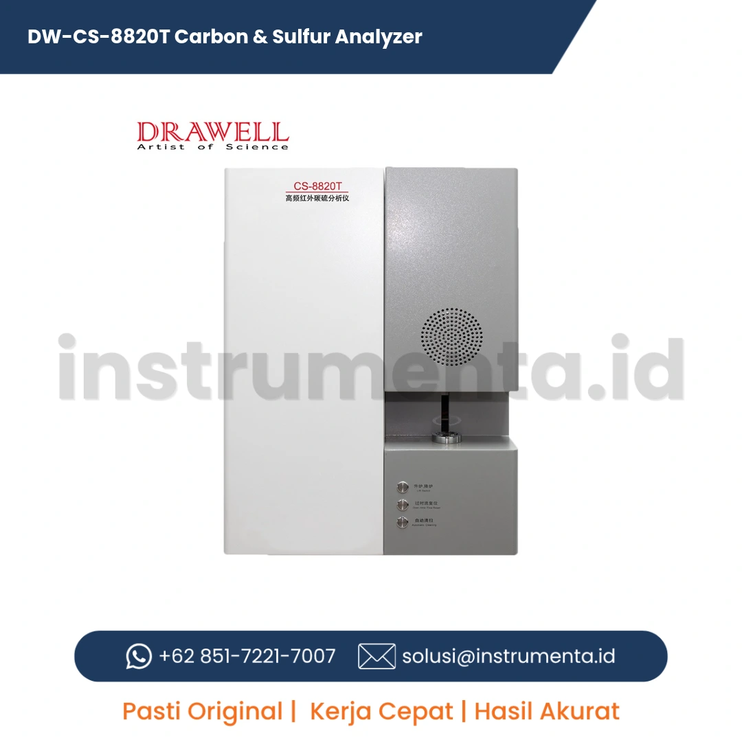 Distributor Resmi Jual Carbon & Sulfur Analyzer DW-CS-8820T Ready Stock Indonesia